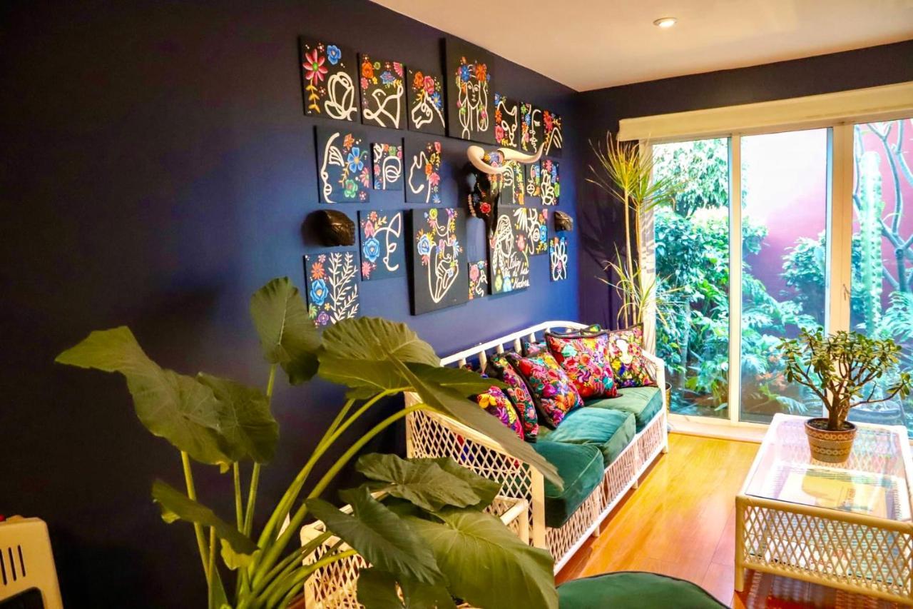 Luxurious Mid Century Modern Folk Art Home Мехіко Екстер'єр фото