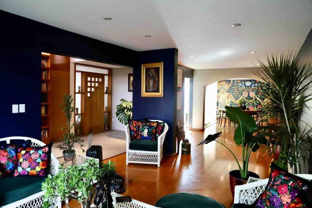 Luxurious Mid Century Modern Folk Art Home Мехіко Екстер'єр фото