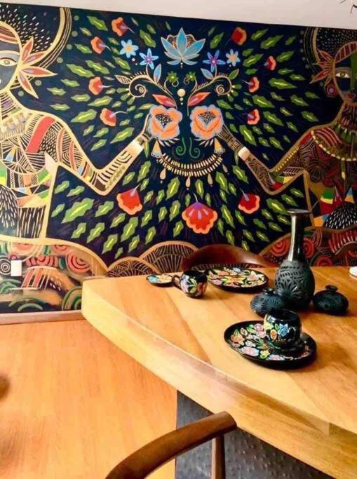 Luxurious Mid Century Modern Folk Art Home Мехіко Екстер'єр фото